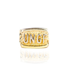 10kt UNGF Vintage Nugget Ring